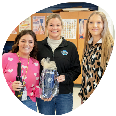 employees with gift